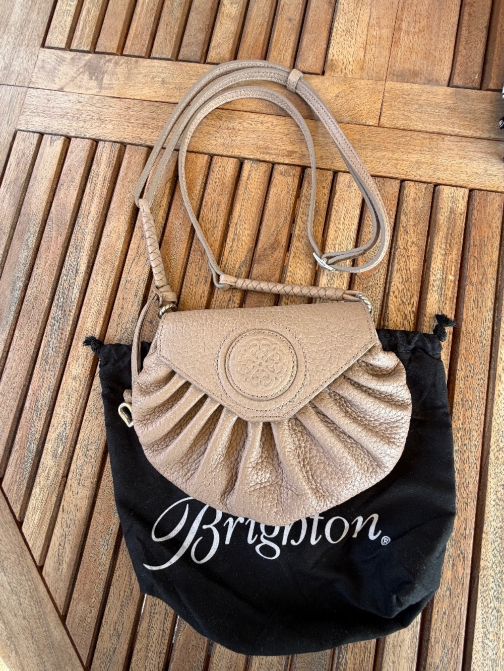 Brighton Fleurette Mini Crossbody Bag